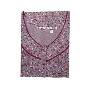 Satyam Nighties 100% Pure Soft Cotton Women 3XL Size Premium Nighty
