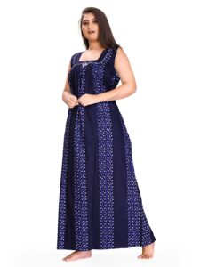 Fabimi Women Sleeveless XL Size Cotton Nighty 25 WhatsApp Image 2023 07 24 at 15.07.07 3