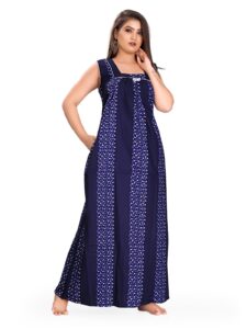 Fabimi Women Sleeveless XL Size Cotton Nighty 22 WhatsApp Image 2023 07 24 at 15.07.07 4