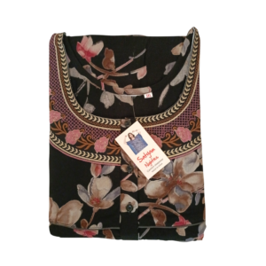 Satyam Nighties Women's Soft Rayon 3XL Size Nighty - Comfortable Summer Wear