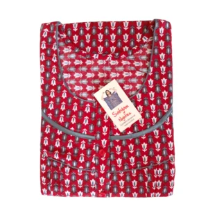 Satyam Nighties Women’s Soft Cotton Nighty – Regular Size